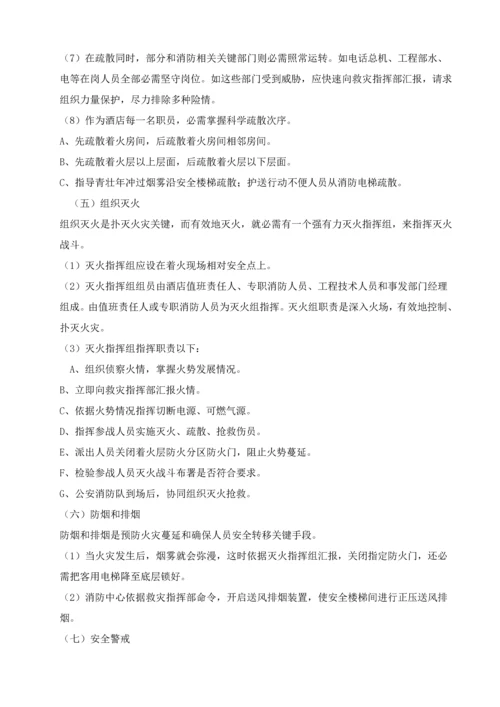 消防疏散应急专题预案.docx