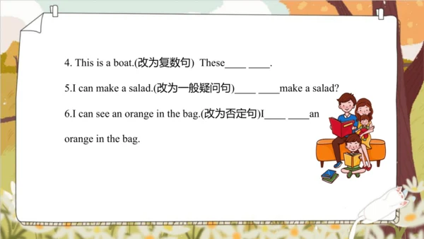 Unit 4 Drawing in the park  Story time 课件(共68张PPT)