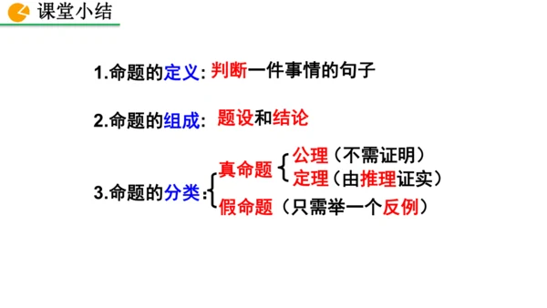7.3 命题、定理、证明