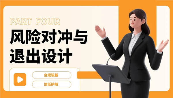 橙色卡通风教育融资宣传方案PPT