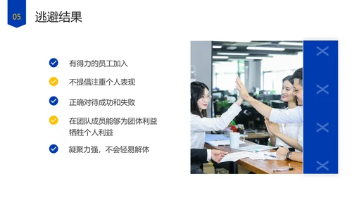 企业管理团队协作的五大障碍培训PPT模板