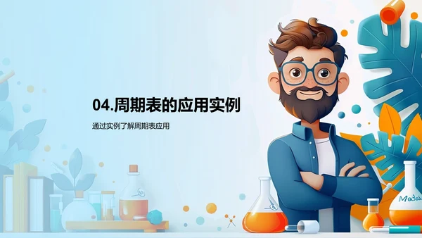 元素周期表教学PPT模板