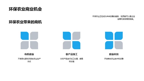 绿色农业投资策略