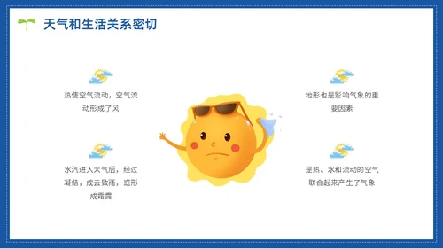蓝色水彩简约世界气象日节日庆典PPT课件