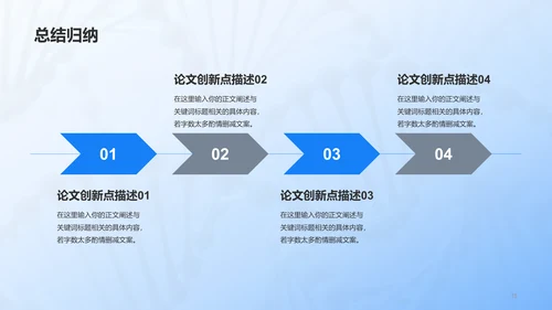 蓝色医学专业毕业论文答辩PPT