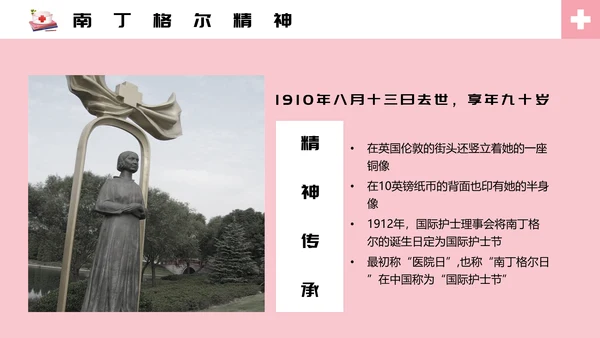 国际护士节主题班会PPT模板