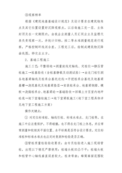 框架结构综合标准施工组织设计.docx