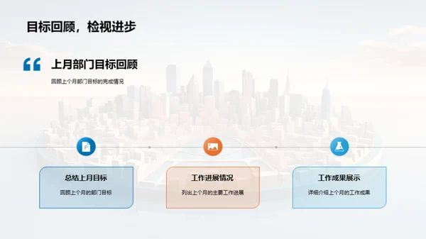 部门运营回顾与展望
