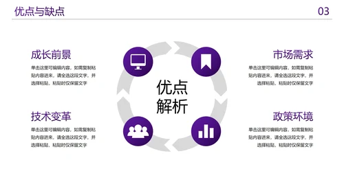 商务简约几何个人年中总结汇报PPT模板