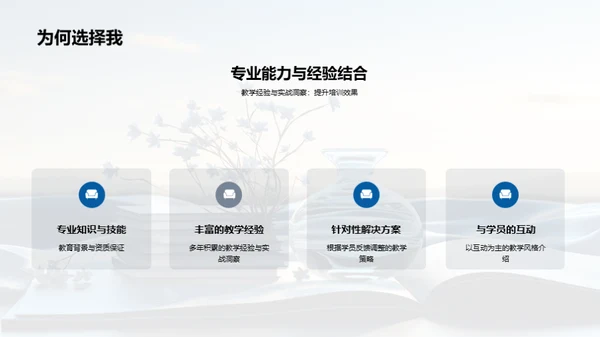 培训力量彰显自我