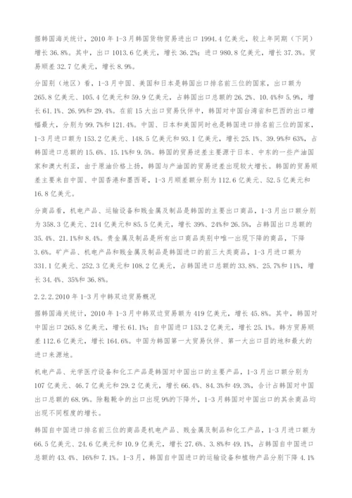 东北亚国际贸易发展的新态势.docx