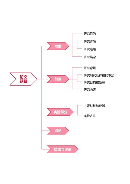 论文-粉色简约竖版word模板