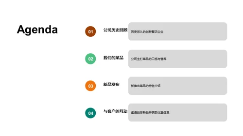 餐饮新篇章