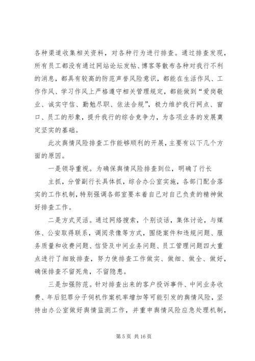 声誉风险自查报告.docx