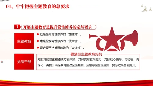 第二批主题教育总结专题党课PPT课件主题教育党课