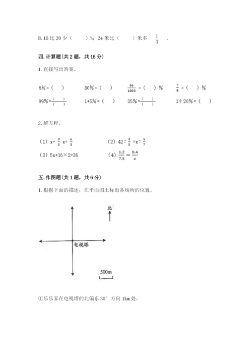 小升初数学期末测试卷含完整答案【必刷】.docx