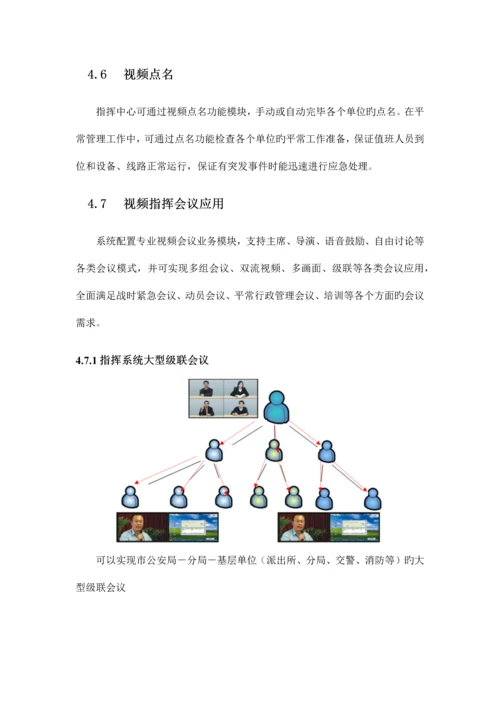 市视频指挥系统设计.docx