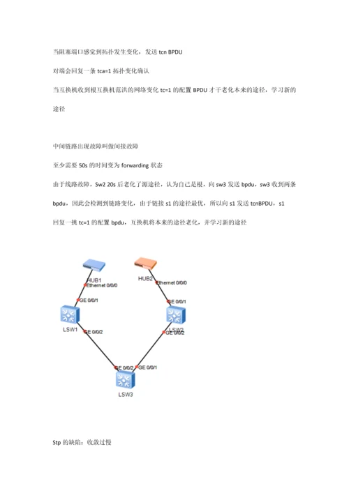 华为stp生成树协议笔记.docx