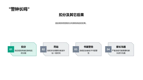 课堂规则，我们的行动