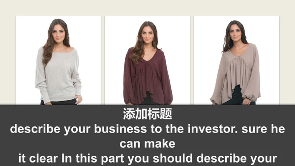 黑白杂志风时尚艺术宣传通用PPT模板