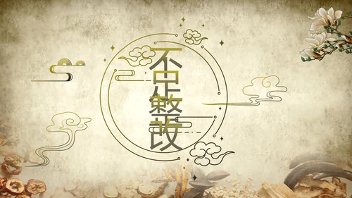 中医文化工作总结汇报计划动态PPT模板