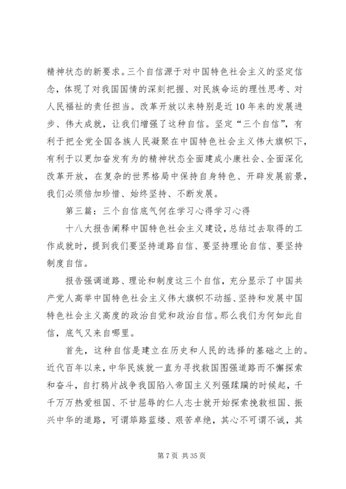 以发展看“三个自信”的底气.docx