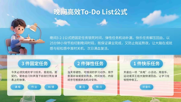蓝色3D立体风三年二班开学主题班会PPT模版