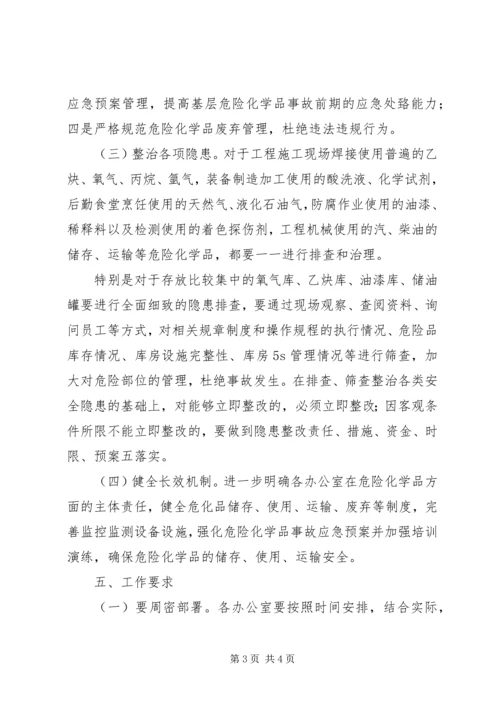 亭湖区危险化学品安全综合治理方案.docx