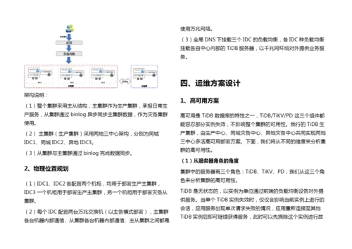 分布式数据库TiDB在商业银行的设计与实践.docx