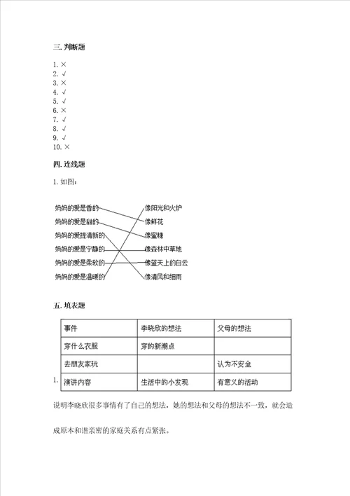 部编版五年级下册道德与法治期末测试卷附参考答案预热题