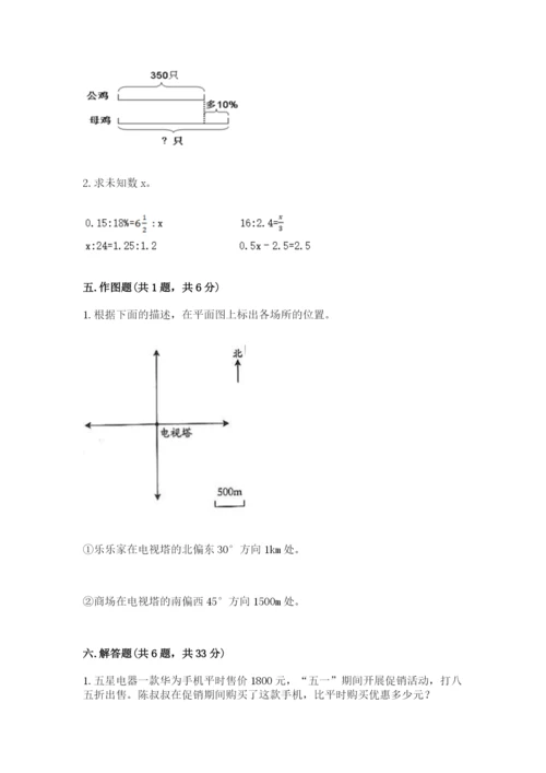 北京版六年级下册数学期末测试卷【培优a卷】.docx