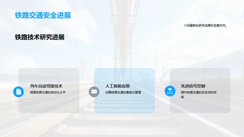 未来铁路：安全科技前沿