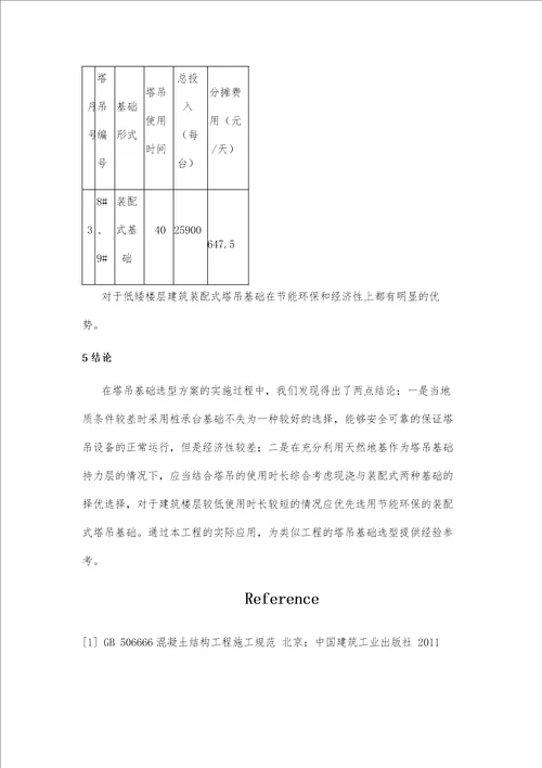 浅析复杂地质条件下塔吊基础选型