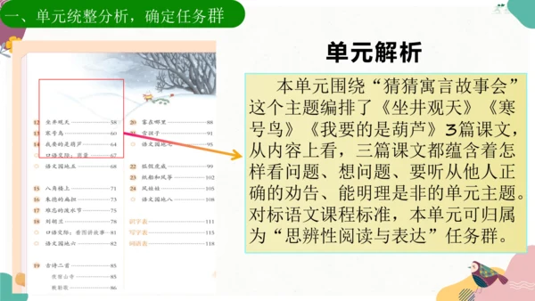 13《寒号鸟》公开课说课课件