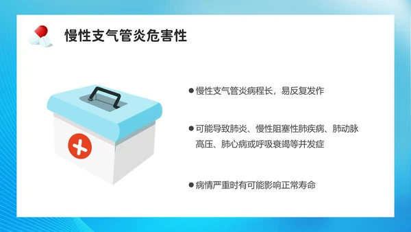 医院呼吸科慢性支气管炎介绍PPT