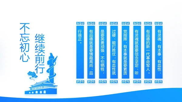 蓝色简约党建党支部工作总结学习教育动态PPT