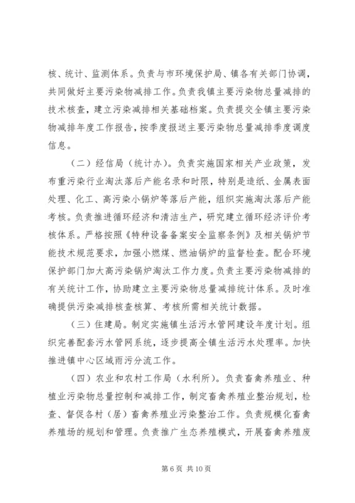 乡镇年度污染物减排工作方案.docx