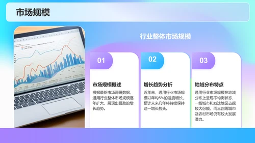 紫色渐变风新项目立项提案PPT模板