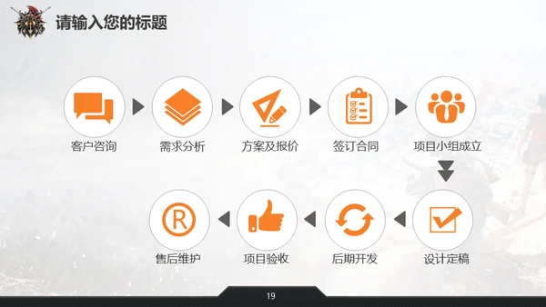 CS电子竞技吃鸡生存类游戏通用PPT模板