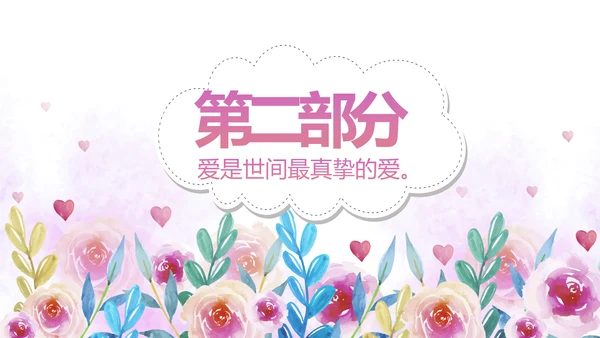 温暖感恩父母电子相册动态PPT