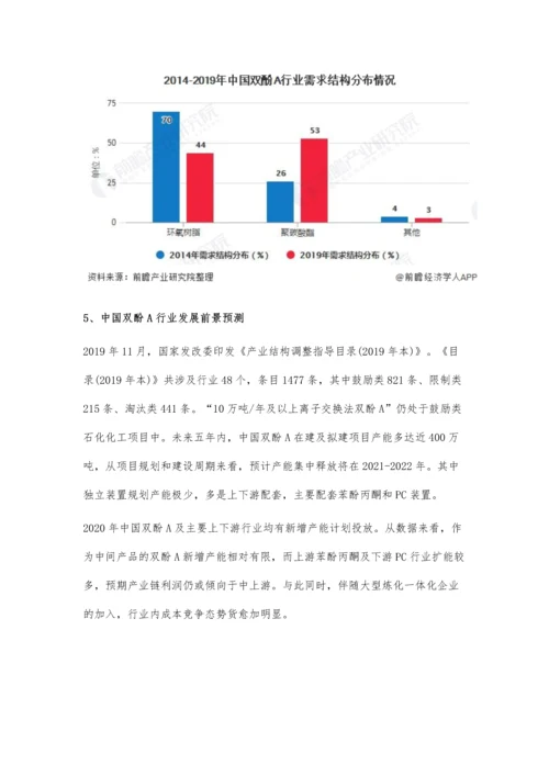 中国双酚A行业供需现状及发展前景分析-行业内成本竞争态势货愈加明显.docx