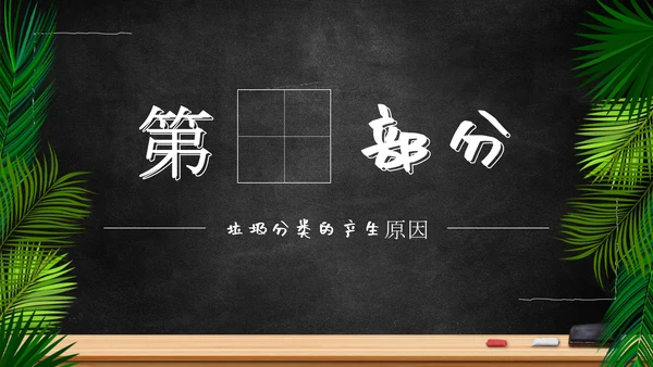 垃圾分类从我做起讲课PPT模板