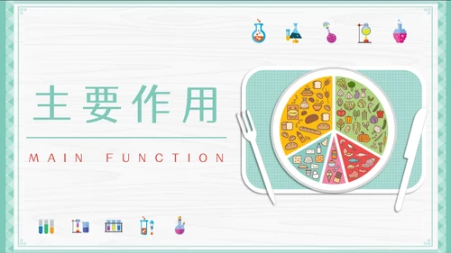 食品添加剂安全知识培训健康用餐通用PPT模板