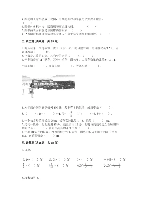 小升初数学期末测试卷（轻巧夺冠）.docx