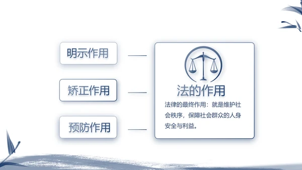 大气中国风法律讲座知识宣传教育动态PPT