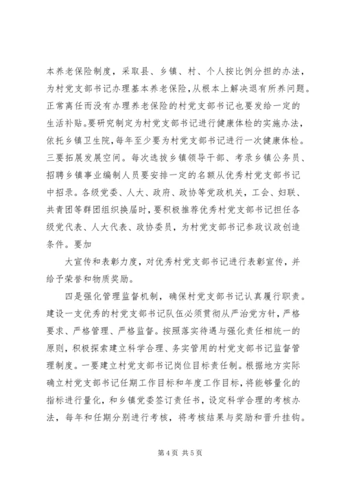 郑州XX县区关于进一步加强村党支部书记队伍建设的_1 (3).docx