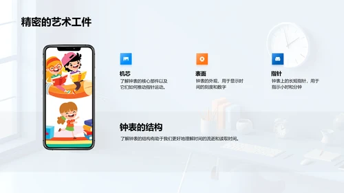 时间知识讲座PPT模板
