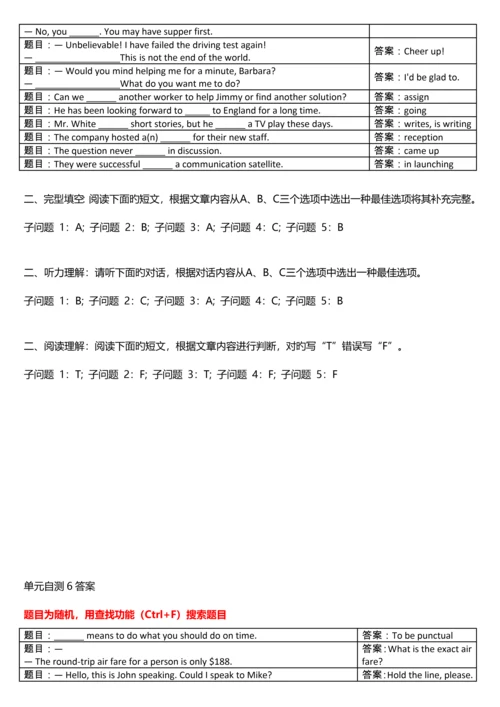 2023年电大网上形考管理英语1答案.docx