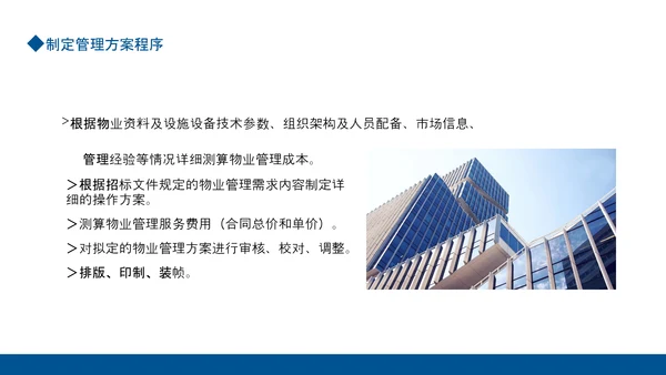 如何编制物业服务方案动态PPT模板
