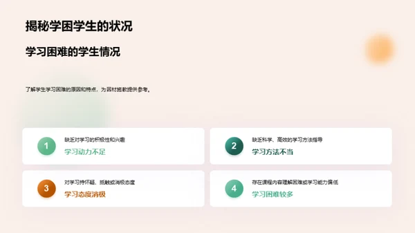 因材施教 推进教学